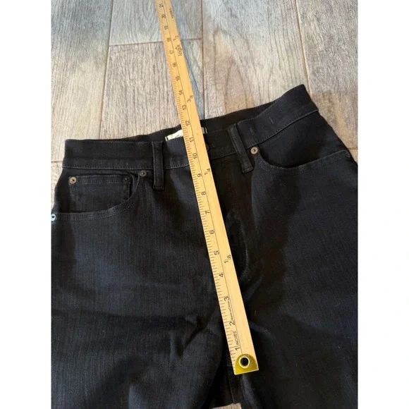 Madewell Perfect Vintage Wide Leg Jean 27 Black DM7541 High Rise Denim Womens - Picture 6 of 14